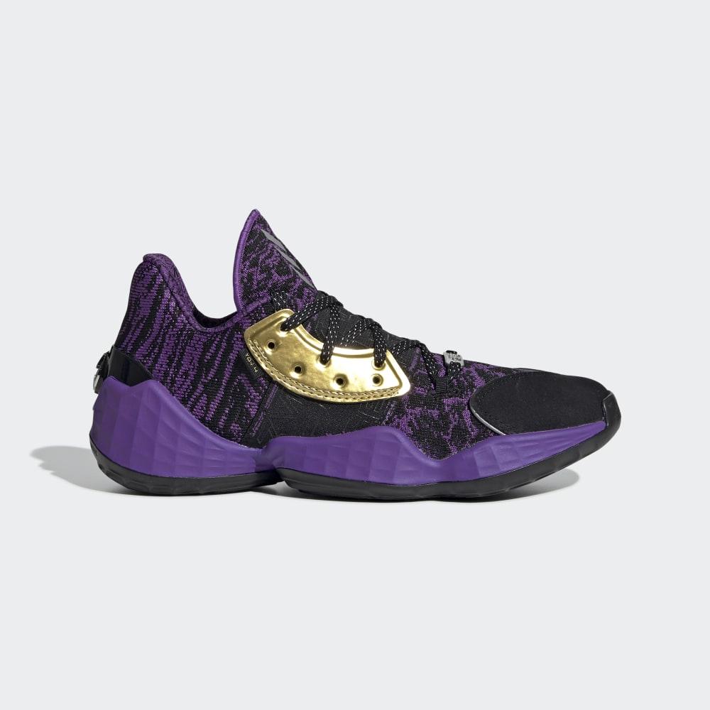 Adidasi Baschet Adidas Harden Vol. 4 Star Wars Lightsaber Fete Romania - Negrii/Argintii Metal/Viole